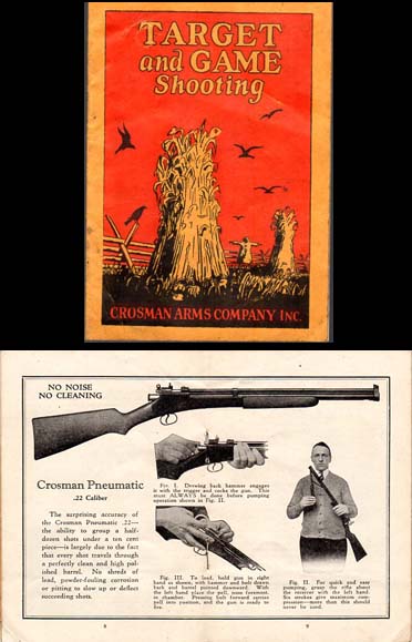 1920's Crosman Arms Booklet